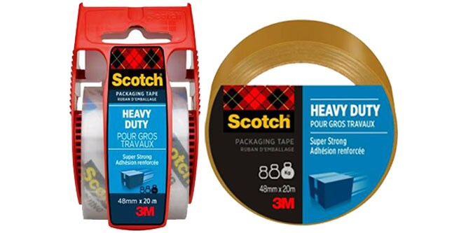 Gama de cintas de embalaje para tareas difíciles Scotch®
