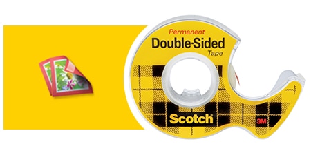 Cinta de doble cara Scotch® y ejemplo de uso: proyecto de manualidades
