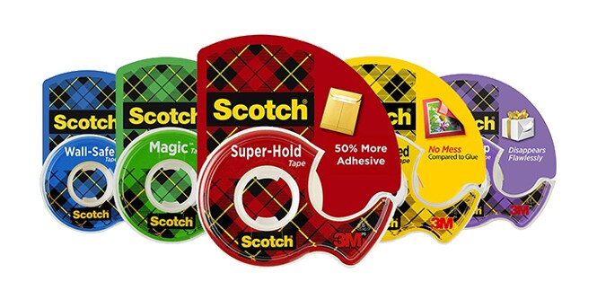 Gama de Cintas Adhesivas Transparentes Scotch®
