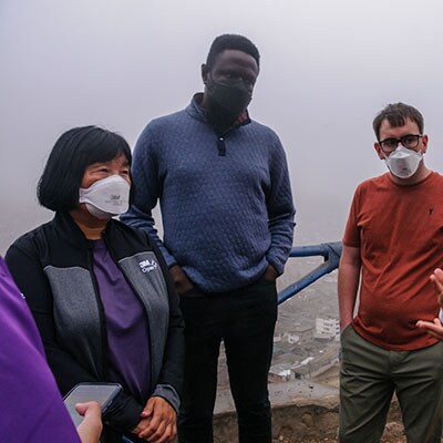 Programa Impacto Global 3M – voluntarios trabajando en Perú